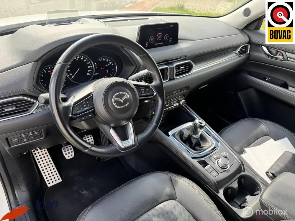 Mazda CX-5 2.0 SkyActiv-G 165 TS+ 360 CAM / CARPLAY / LEDER uit 2019, foto 16