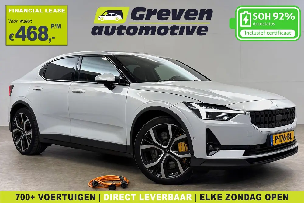 Polestar 2 Long Range Dual Motor 78 kWh 408PK | Snelladen | uit 2022