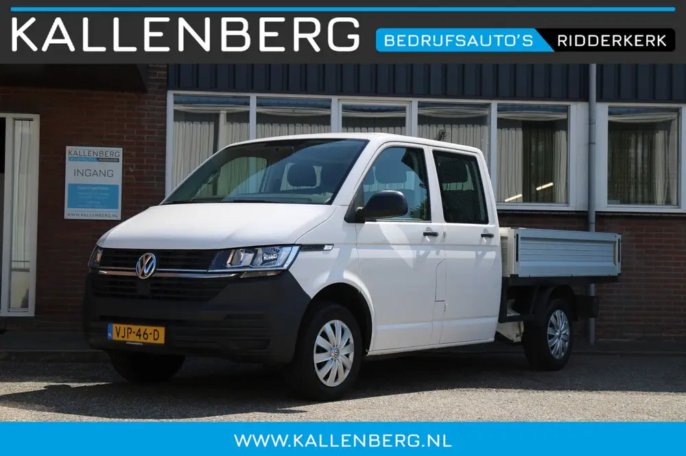Volkswagen Transporter 2.0 TDI DC / 6 persoons / pick up / O uit 2021