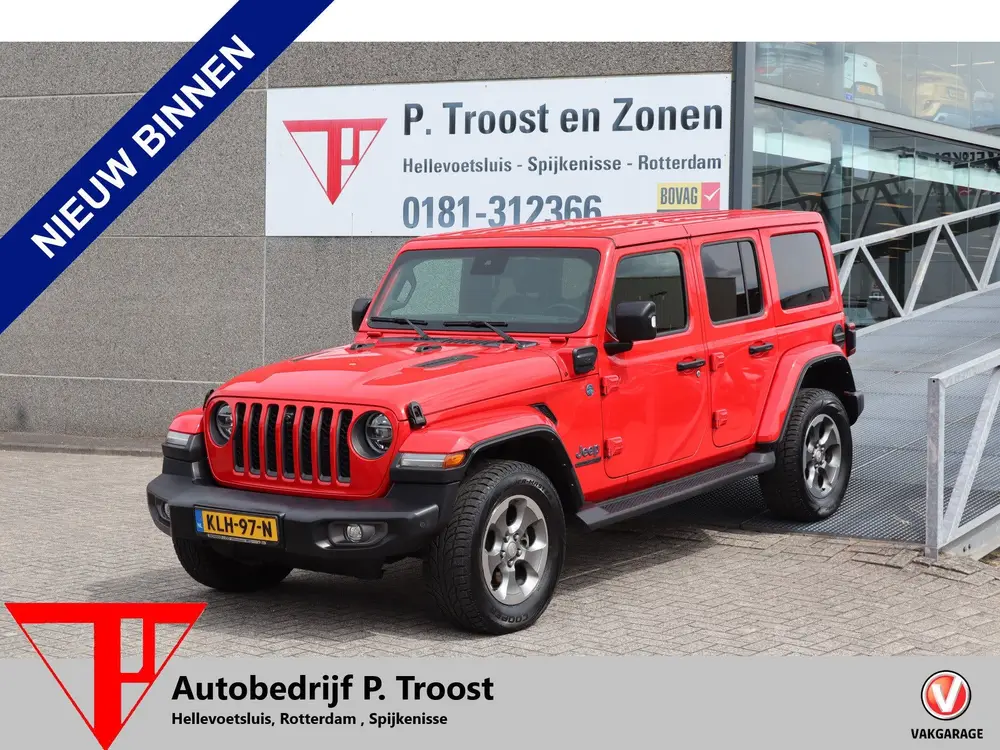 Jeep Wrangler 4xe 380 Sahara Camera voor + achter uit 2021
