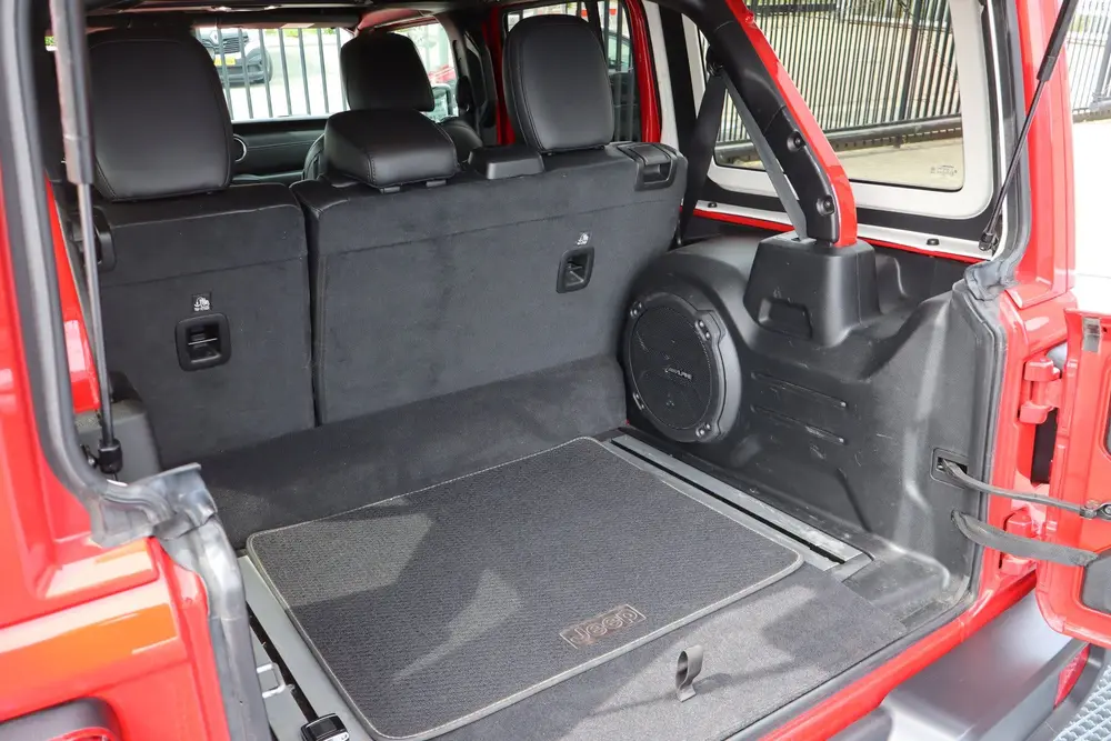 Jeep Wrangler 4xe 380 Sahara Camera voor + achter uit 2021, foto 11
