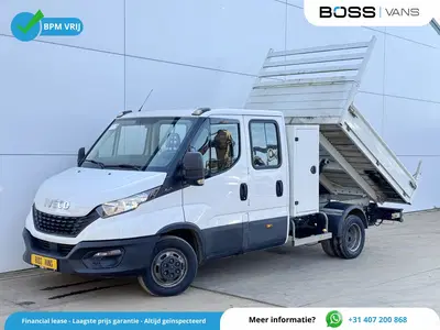 Iveco Daily 35C14 2.3 Kipper Dubbele Cabine Dubbelluch uit 2022