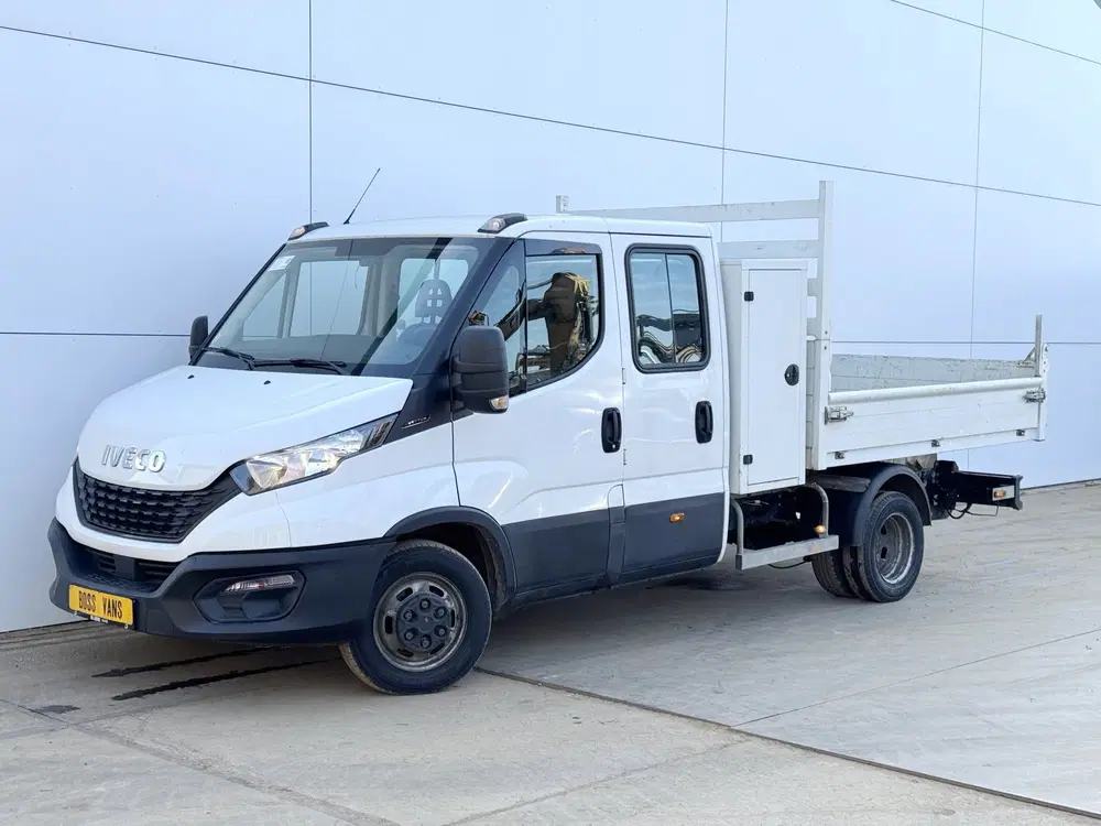 Iveco Daily 35C14 2.3 Kipper Dubbele Cabine Dubbelluch uit 2022, foto 2