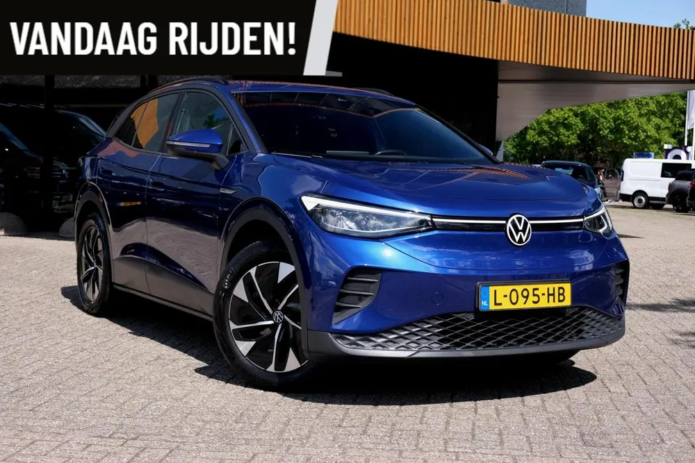 Volkswagen ID.4 First 77 kWh|Rijklaar!|SoH91%|ACC|Trekhaak|S uit 2021, foto 2