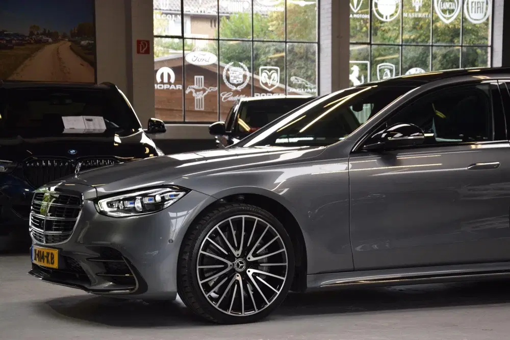 Mercedes-Benz S-Klasse 580 e 4MATIC Lang AMG Line Panoramada uit 2023, foto 6