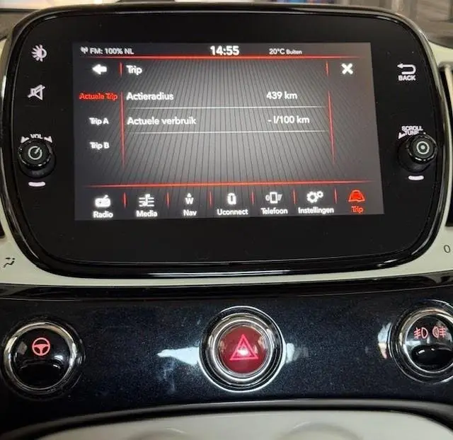 Fiat 500C 1.2 Young CABRIO MET ZWART CABRIO DAK BLAC uit 2019, foto 17