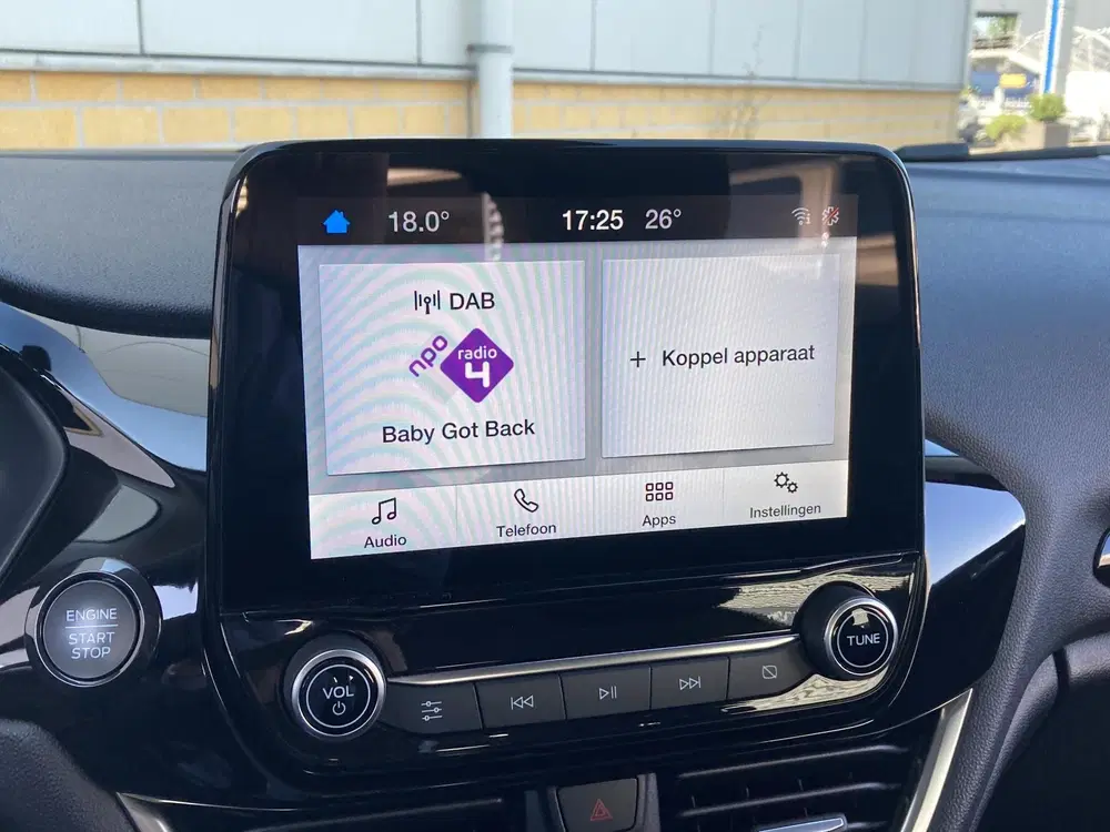 Ford Fiesta 1.0 EcoBoost Hybrid 125 pk Titanium Apple uit 2023, foto 17