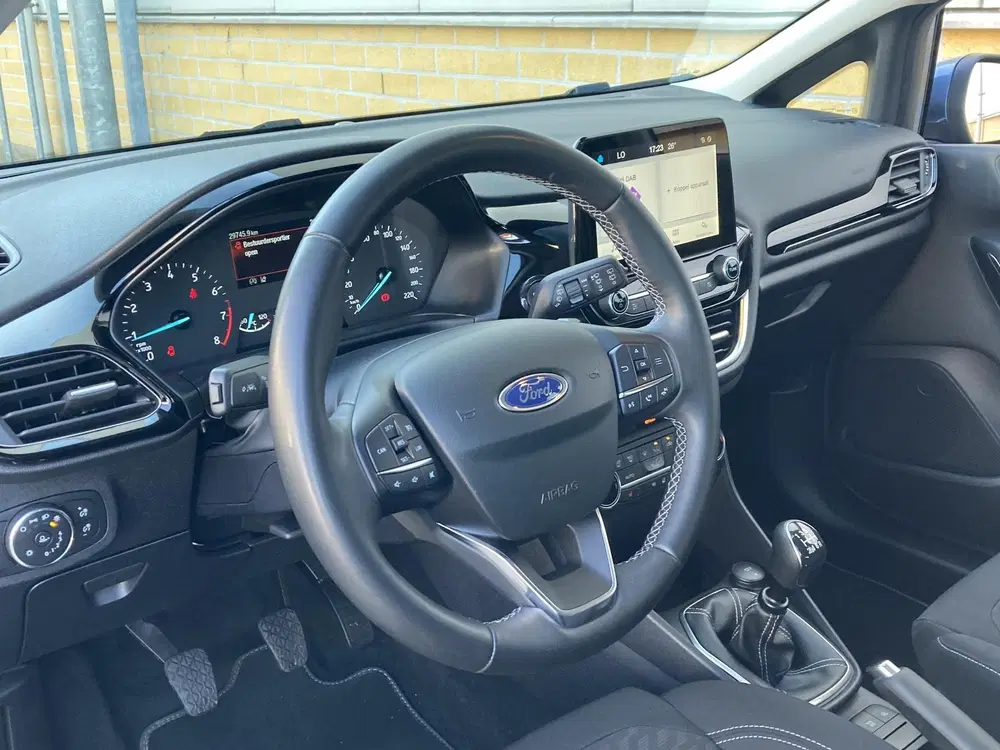 Ford Fiesta 1.0 EcoBoost Hybrid 125 pk Titanium Apple uit 2023, foto 7