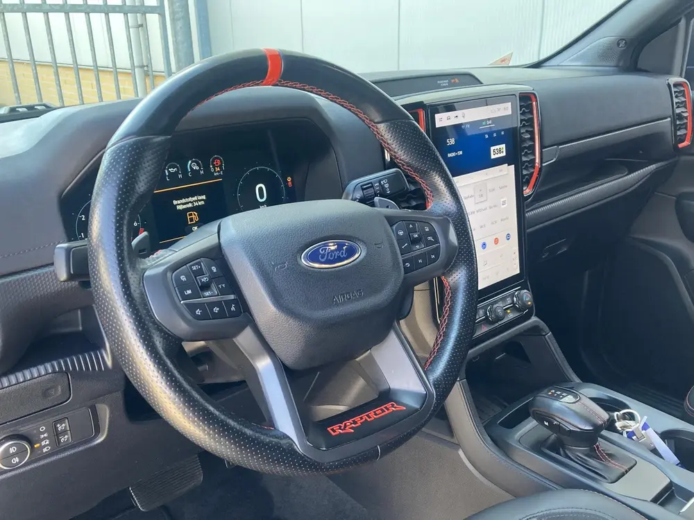 Ford Ranger 3.0 V6 Ecoboost Raptor 291 pk 4WD Automaat uit 2023, foto 11