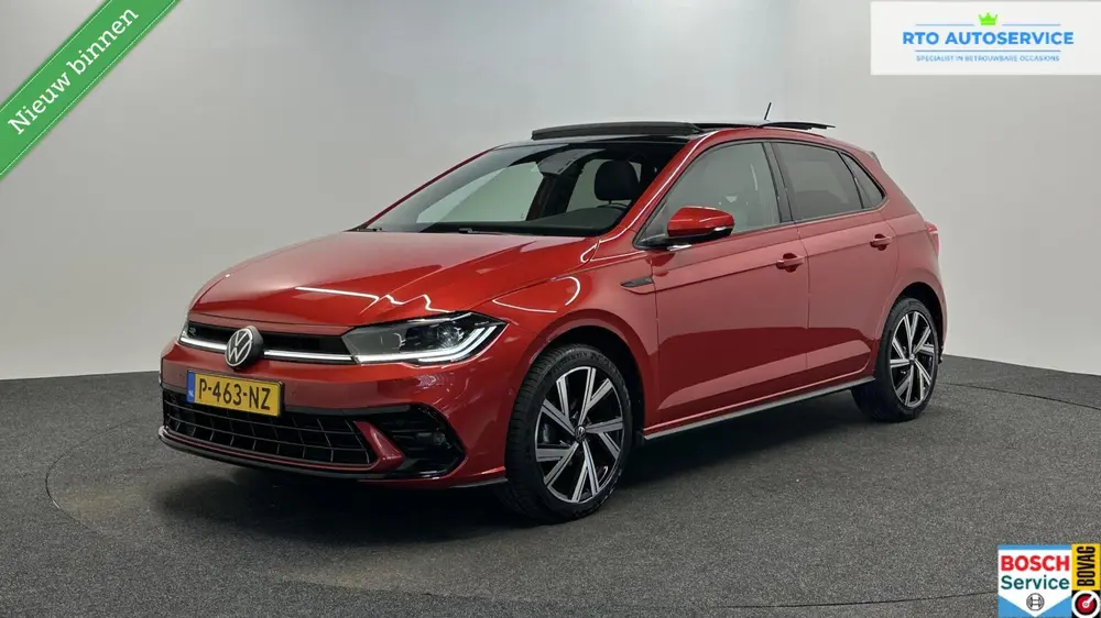 Volkswagen Polo 1.0 TSI R-Line Business PANO IQ CARPLAY CAME uit 2022