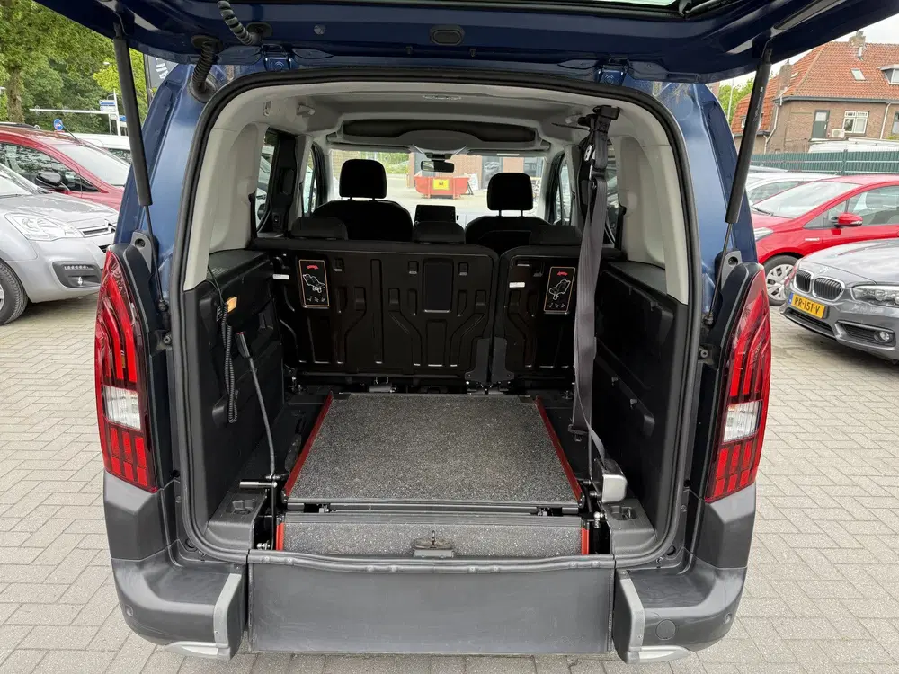 Peugeot Rifter Rolstoelauto 3+1 of 5+0 uit 2021, foto 8