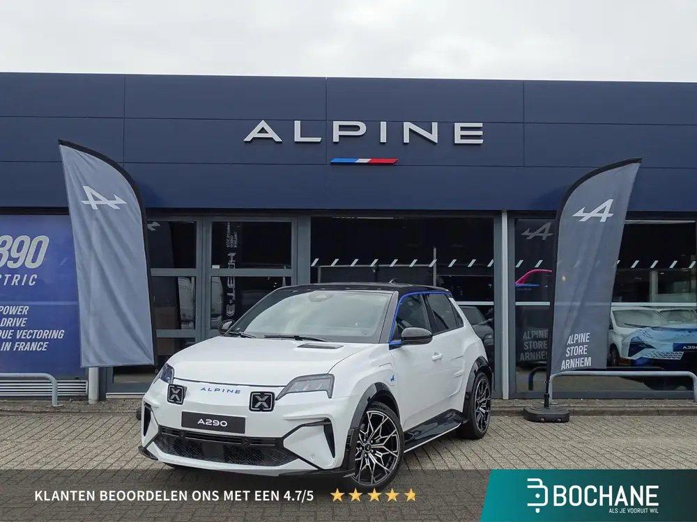 Alpine A290 GT 52 kWh | Stoelverwarming | Snowflake velgen | uit 2026