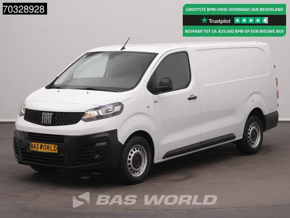 Fiat Scudo L3 XL Airco Cruise CarPlay L3H1 Long Airco uit 2023