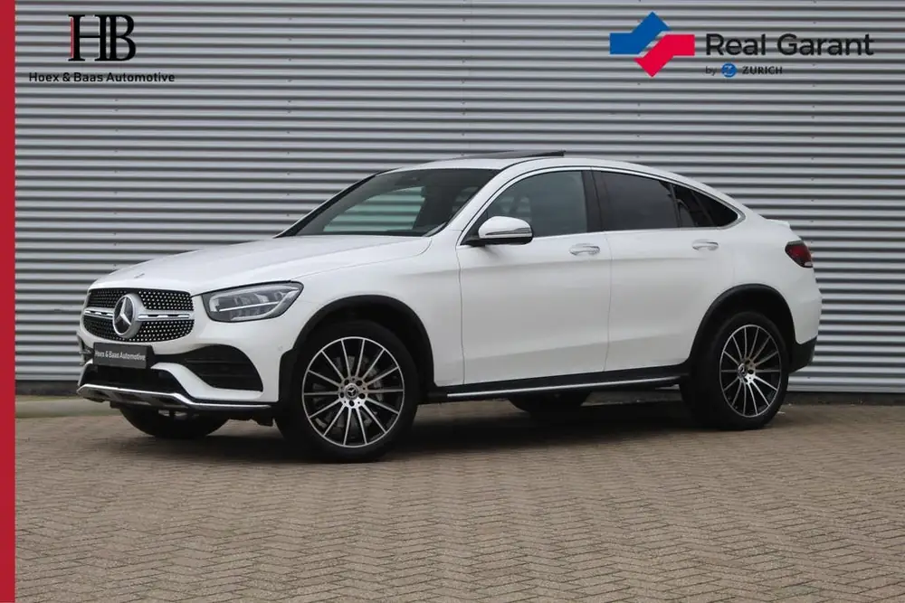 Mercedes-Benz GLC Coupé Mercedes GLC-klasse Coupé 300e 4M AMG/Schuifdak/Camera/SOH9 uit 2022