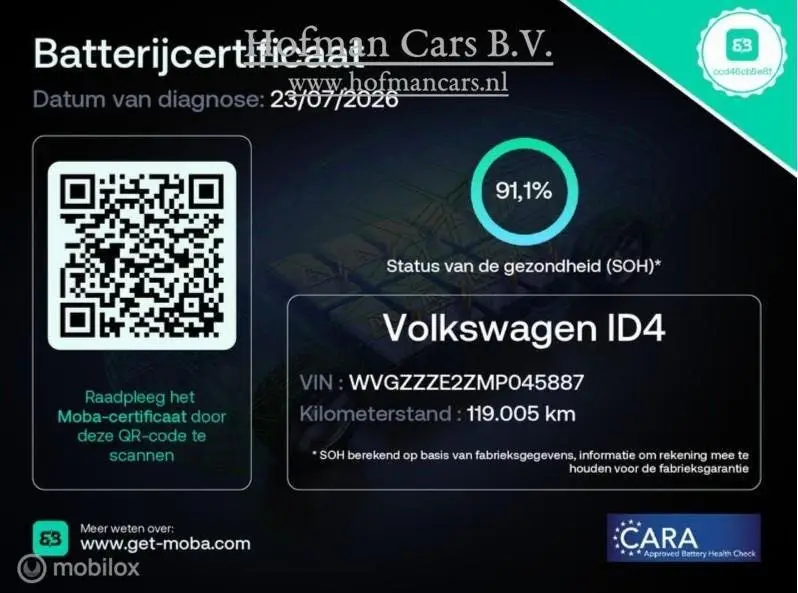 Volkswagen ID.4 Tech 77kWh 204pk | Warmtepomp | 360° Cam | uit 2021, foto 2