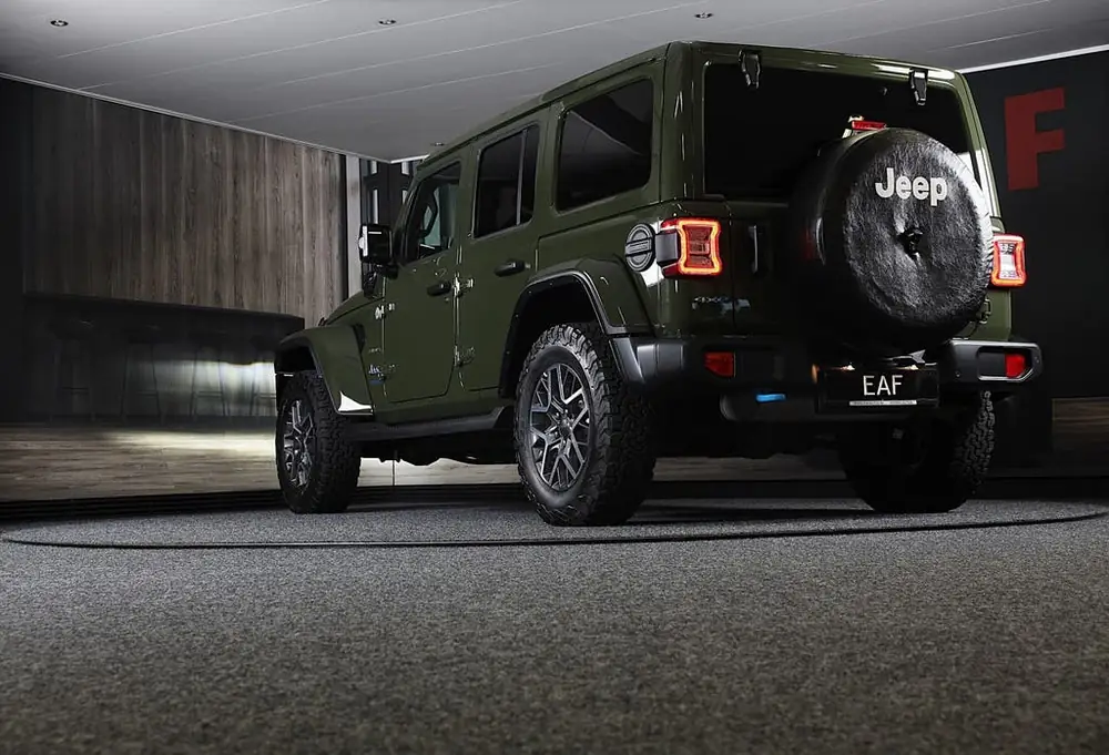 Jeep Wrangler UNLIMITED 4xe 380 Sahara / 360 Camera / Leder uit 2022, foto 3