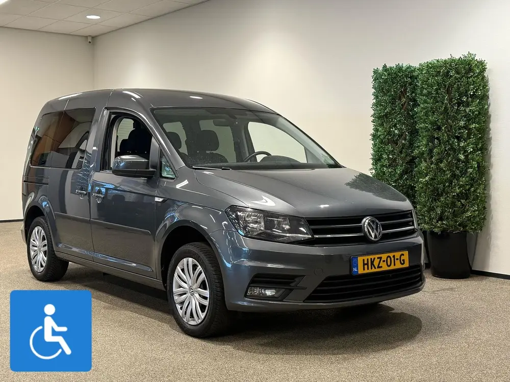 Volkswagen Caddy L1 Rolstoelauto 3+1 of 5+0 uit 2019