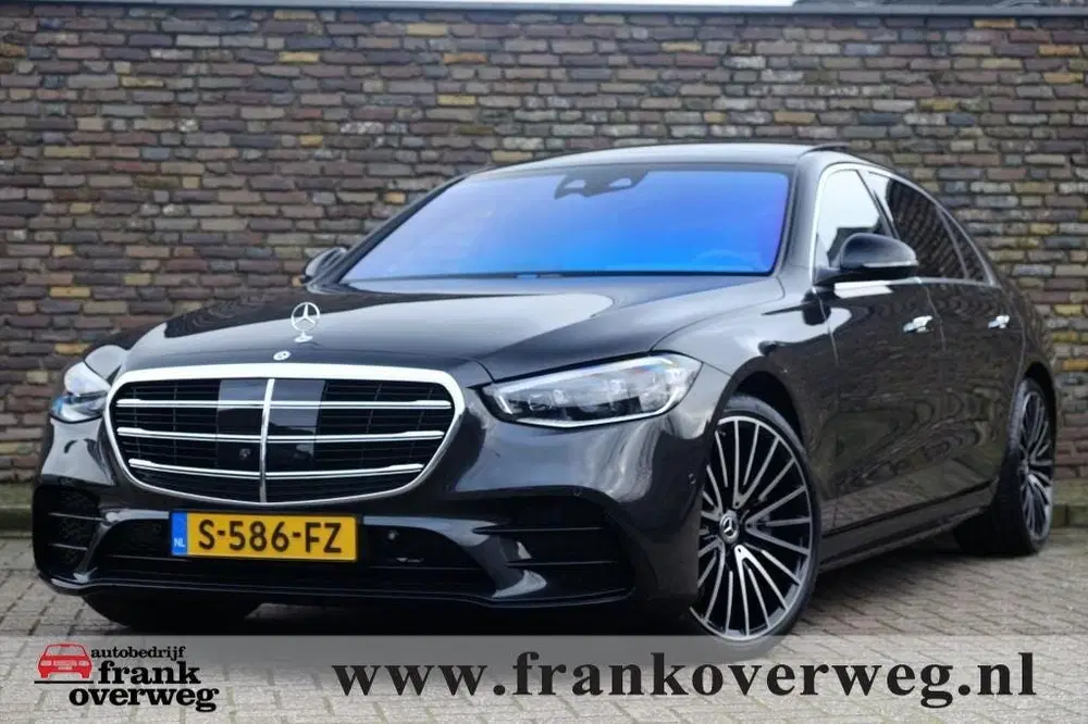 Mercedes-Benz S-Klasse 400D 4Matic LANG AMG Achterasbesturin uit 2022