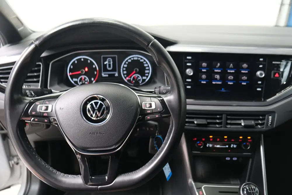 Volkswagen Polo 1.0 TSI Highline - N.A.P. Airco, Cruise, Car uit 2021, foto 14