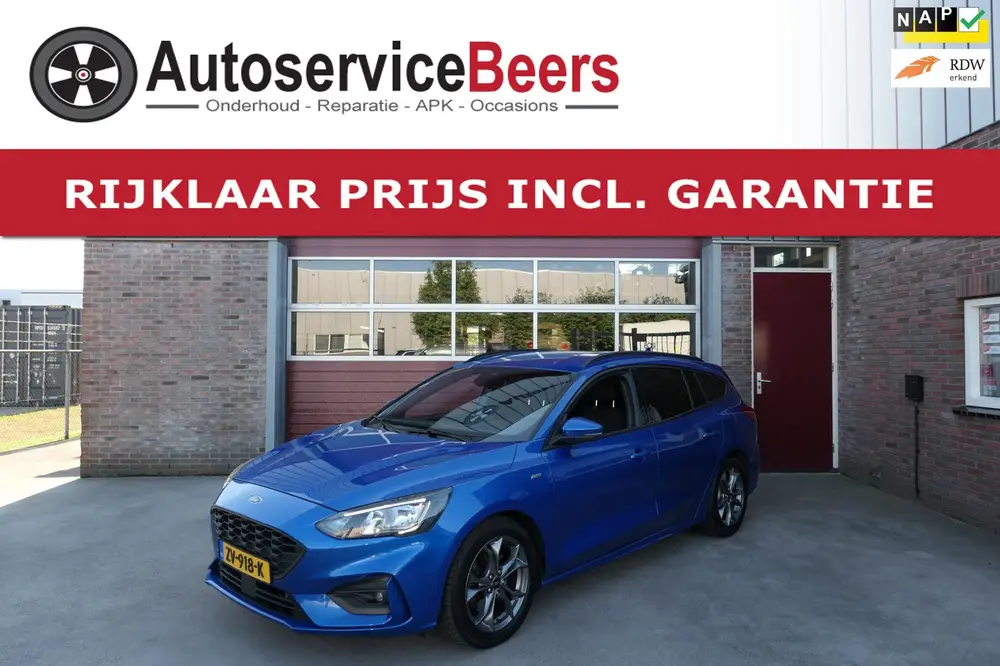 Ford Focus Wagon 1.0 EcoBoost ST Line Business, Zeer mooi! uit 2019