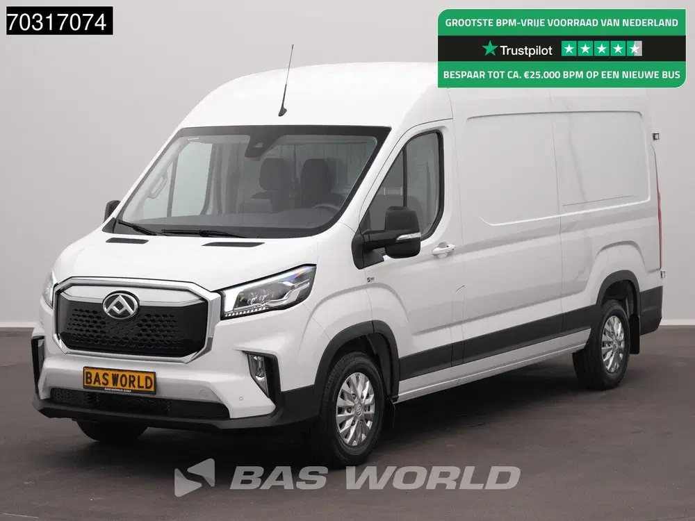 Maxus eDeliver 9 Elektrisch WLTP 256km Stad 52kWh L3H2 204p uit 2025