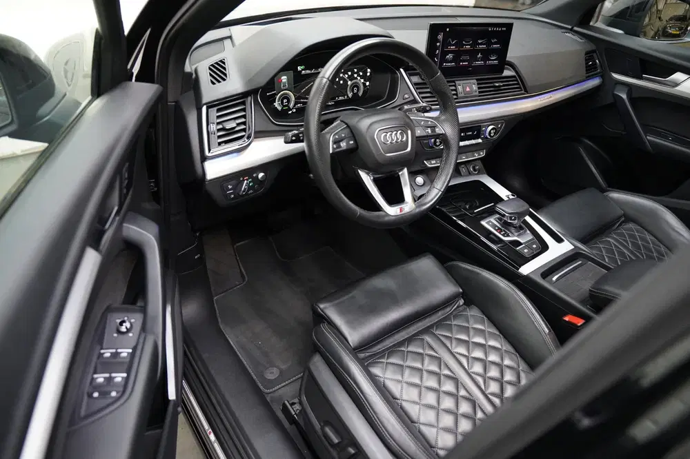 Audi Q5 50 TFSI e 3x S LINE PANO VIRTUAL RS STOEL uit 2021, foto 12