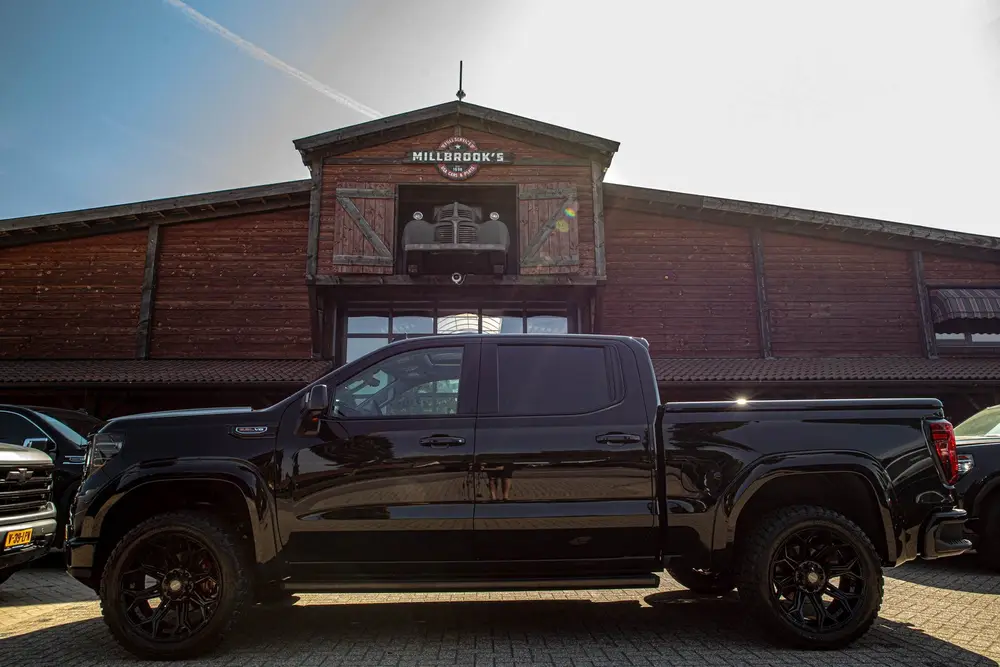 GMC Sierra Denali 6.2L V8 LPG | Widebody | Black edition | 4 uit 2024, foto 12