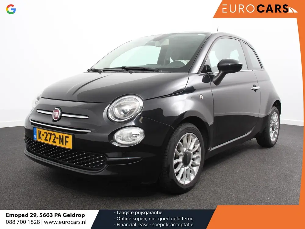 Fiat 500 1.2 Lounge Navigatie Leder Interieur Climate Contro uit 2019