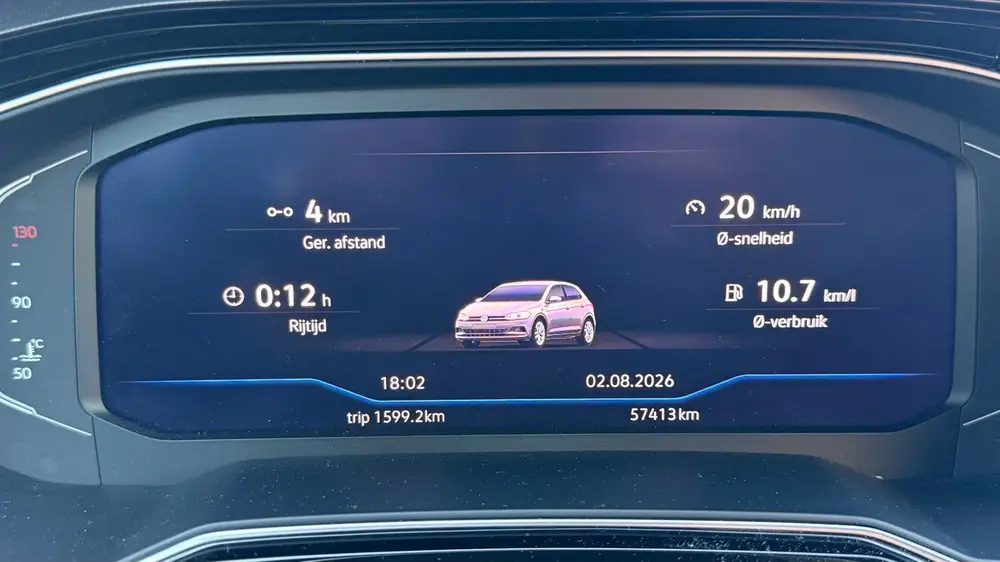Volkswagen Polo VW Polo 1.0 TSI 110pk 7-DSG 2022 Keyless, Virtueel Cockpit uit 2022, foto 19