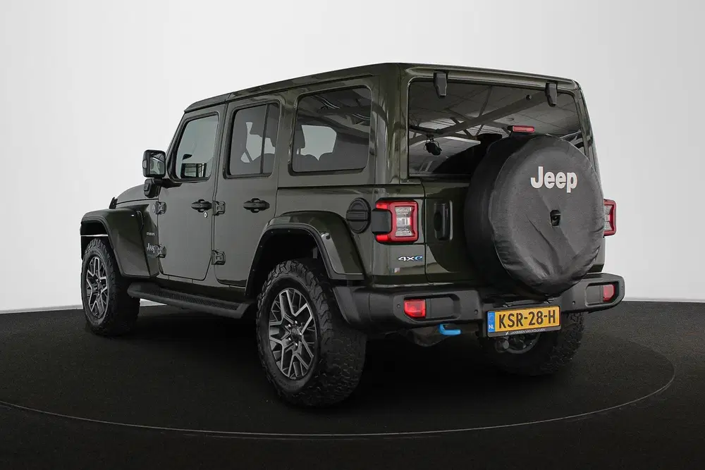 Jeep Wrangler 4xe 380 Sahara Leder Stuur-Stoelverw uit 2022, foto 4