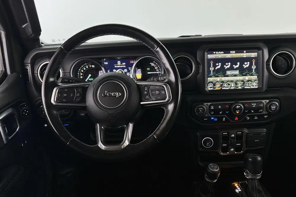 Jeep Wrangler 4xe 380 Sahara Leder Stuur-Stoelverw uit 2022, foto 7