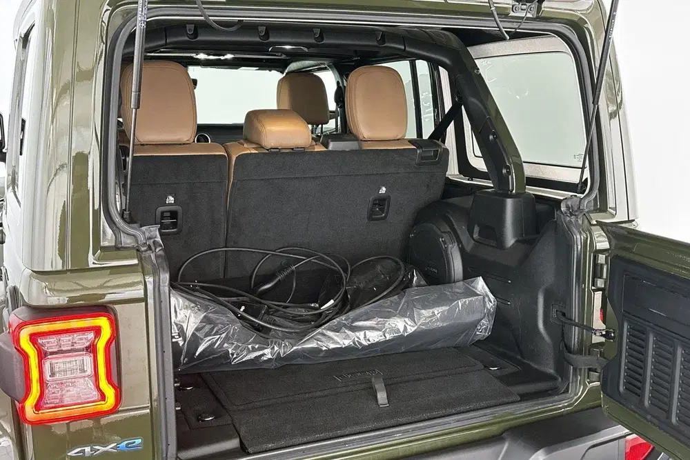 Jeep Wrangler 4xe 380 Sahara Leder Stuur-Stoelverw uit 2022, foto 9