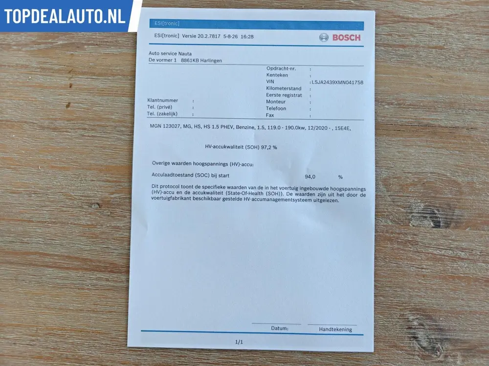 MG EHS 1.5 TGDI Luxury Lage kmstand! SOH 97% uit 2021, foto 14