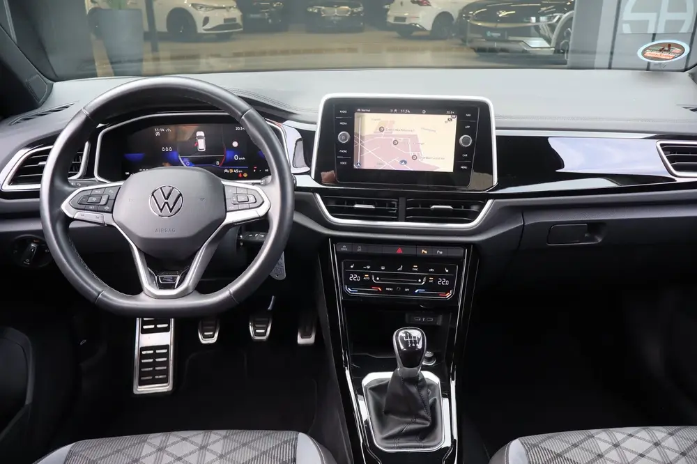 Volkswagen T-Roc 1.0 TSI R-Line|LED|Navi|Camera|Clima|DAB|St uit 2024, foto 17