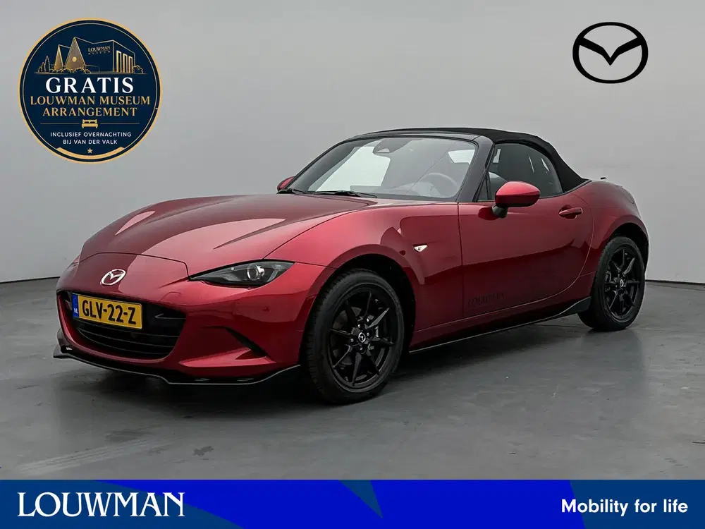 Mazda MX-5 1.5 SkyActiv-G 132 Exclusive-Line Aero pak uit 2024