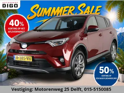 Toyota RAV4 2.5 HYBRID AWD 1650 KG TREKGEWICHT GARANTIE 2029 uit 2019
