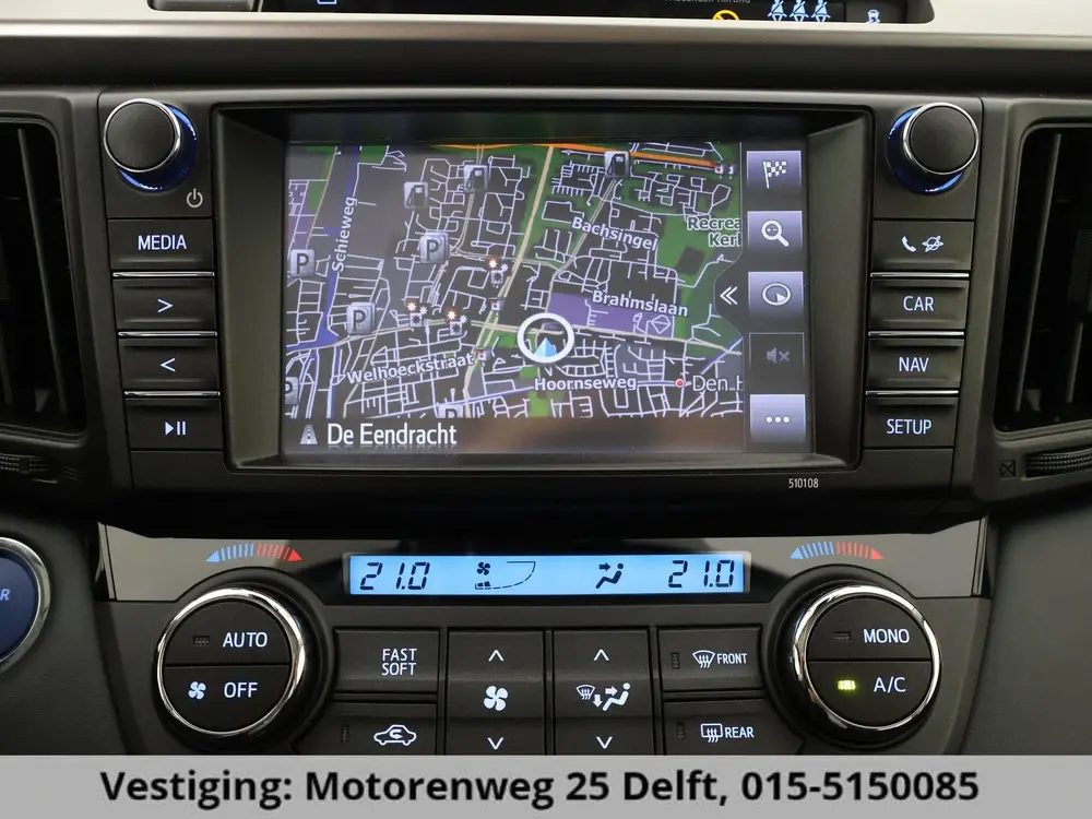 Toyota RAV4 2.5 HYBRID AWD 1650 KG TREKGEWICHT GARANTIE 2029 uit 2019, foto 5