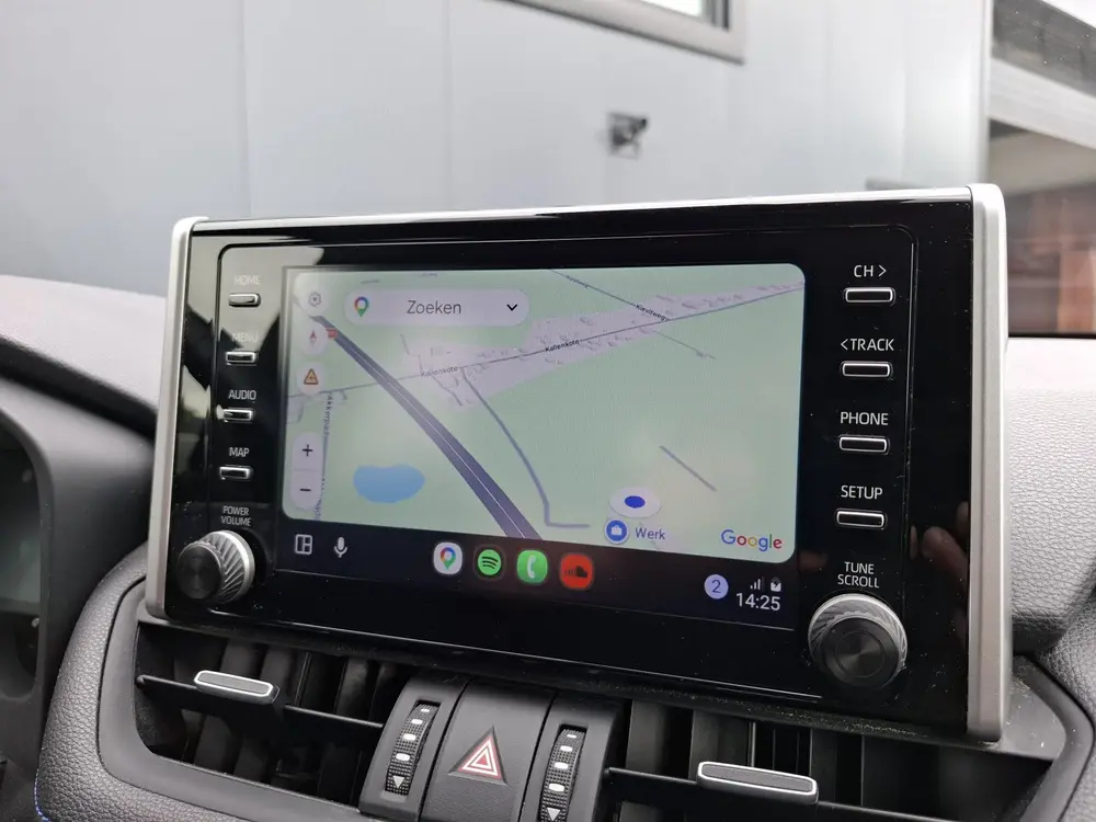 Toyota RAV4 2.5 Hybrid AWD Bi-Tone NAVI LEER CAMERA ADAPT CR uit 2019, foto 8