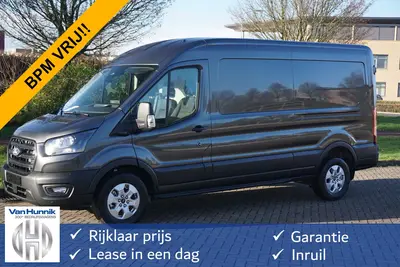 Ford Transit 350L 130PK L3H2 LDT BPM VRIJ 10" Navi uit 2024
