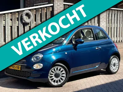 Fiat 500 1.2 Lounge AIRCO/CLIMA, Cruise, panoramadak, 119DKM uit 2019