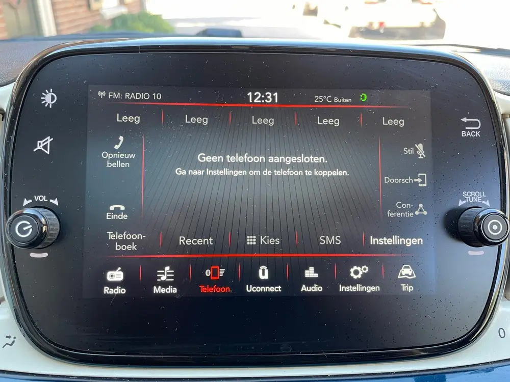 Fiat 500 1.2 Lounge AIRCO/CLIMA, Cruise, panoramadak, 119DKM uit 2019, foto 13