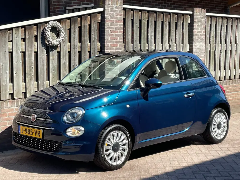 Fiat 500 1.2 Lounge AIRCO/CLIMA, Cruise, panoramadak, 119DKM uit 2019, foto 2