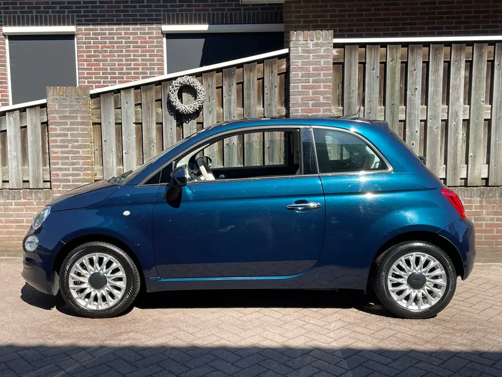 Fiat 500 1.2 Lounge AIRCO/CLIMA, Cruise, panoramadak, 119DKM uit 2019, foto 3