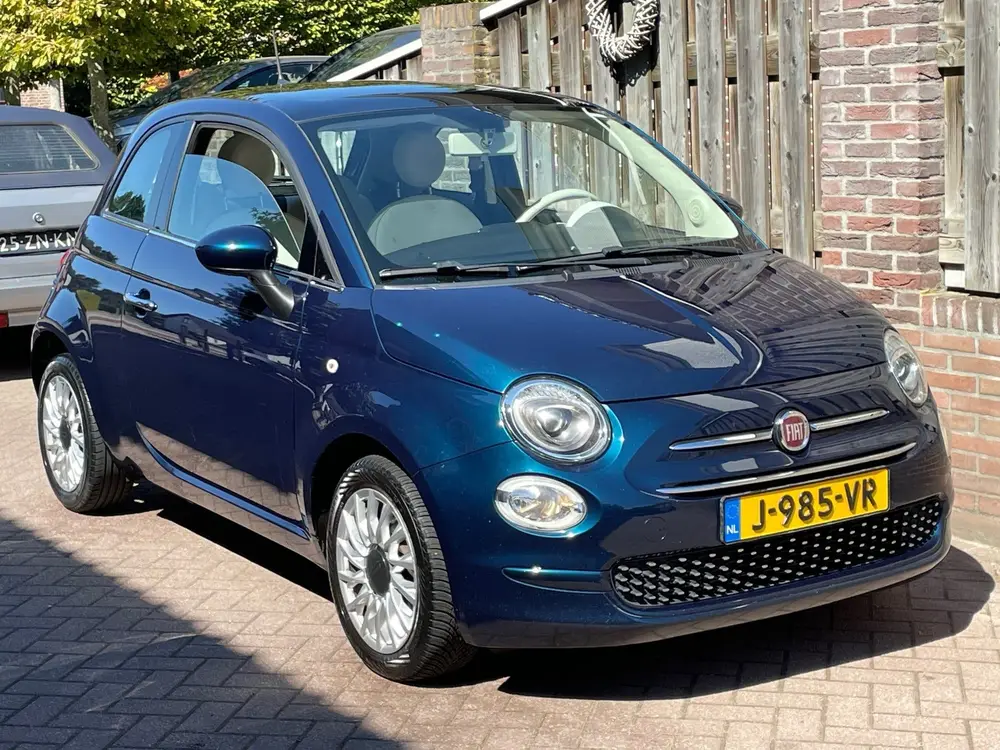 Fiat 500 1.2 Lounge AIRCO/CLIMA, Cruise, panoramadak, 119DKM uit 2019, foto 7