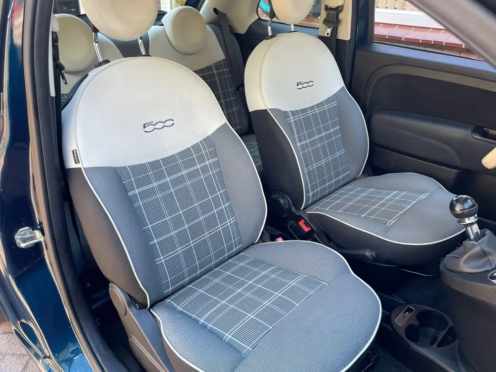 Fiat 500 1.2 Lounge AIRCO/CLIMA, Cruise, panoramadak, 119DKM uit 2019, foto 9