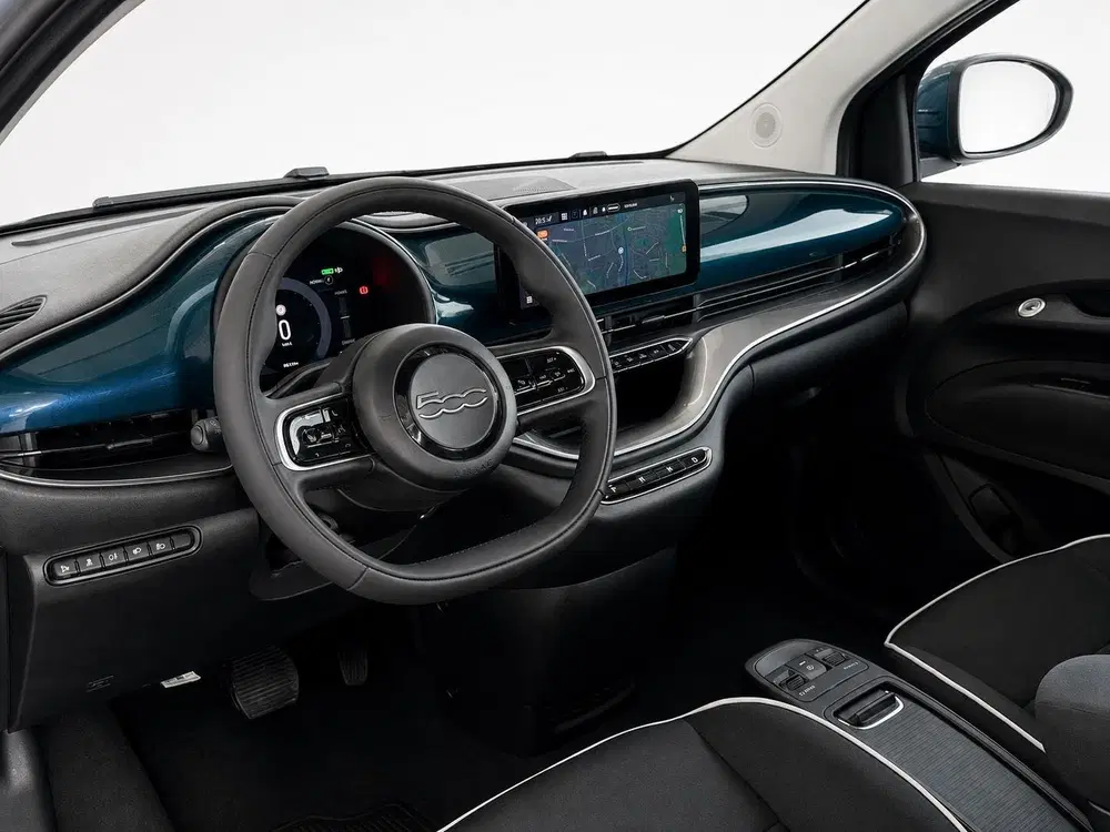 Fiat 500e 42 kWh Navigatie by Apple Carplay Android uit 2023, foto 9