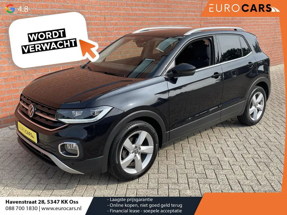 Volkswagen T-Cross 1.0 TSI 110pk DSG Style Navigatie Apple C uit 2023