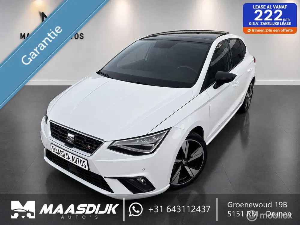 SEAT Ibiza 1.0 TSI FR PANO PDC VIRTUAL CARPLAY ALCANT uit 2020