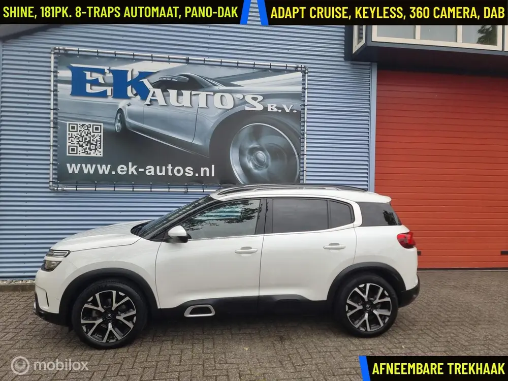 Citroën C5 Aircross Citroen C5 Aircross 1.6PureTech Shine 181p uit 2019