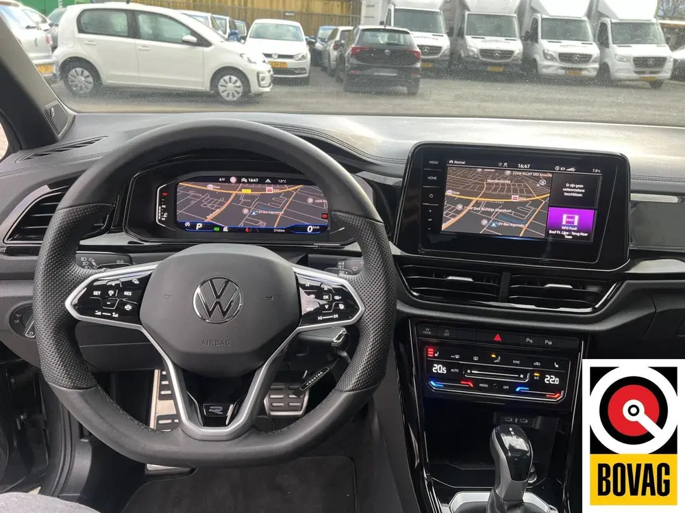 Volkswagen T-Roc 1.5 TSI 3x R-Line Business, Cam, Leder, FUL uit 2023, foto 13